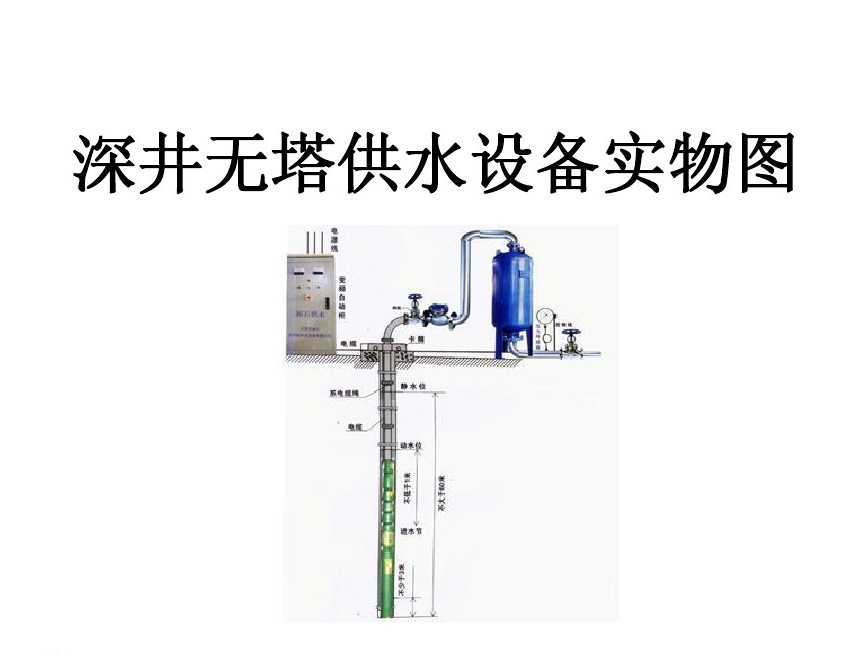 和县井泵无塔式供水设备